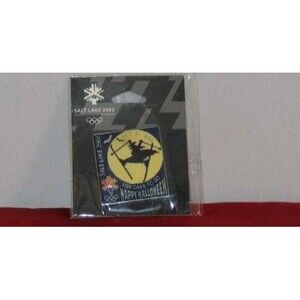 NEW VINTAGE, 2002 OLYMPIC WINTER GAMES SALT LAKE HAPPY HALLOWEEN PIN JEWELRY